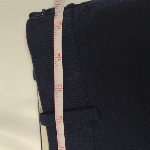 J. Crew Minnie blue side zipper flat panel ankle pants, size 2 - Picture 6 of 9